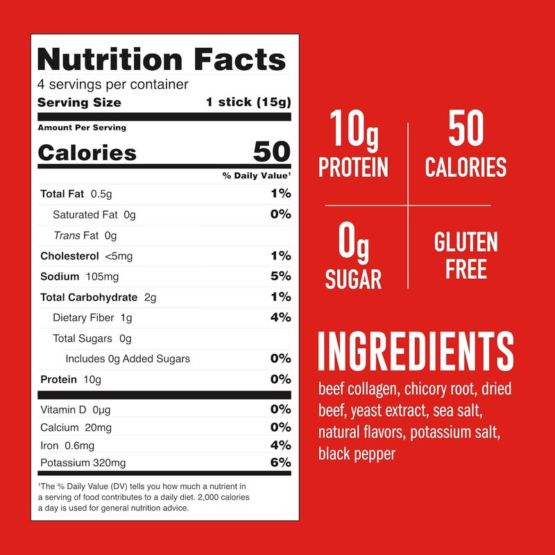 LonoLife Low-Sodium Beef Bone Broth Sticks - Image 2